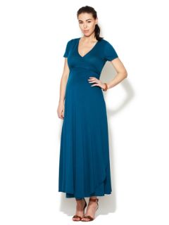 Cammie Long Wrap Dress by NOM