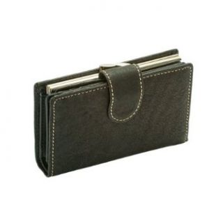 Mundi Black Rio Frame Indexer Leather Wallet