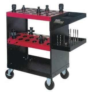 HUOT CNC Tool Cart   MODEL # 40HU Capacity 48 Tool Style BT, Cat "V" Flange, NMTB Taper 40
