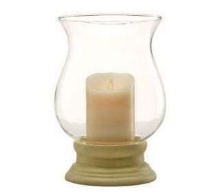 Bethlehem Lights 11.5 Luminara Hurricane with Pedestal &Timer —