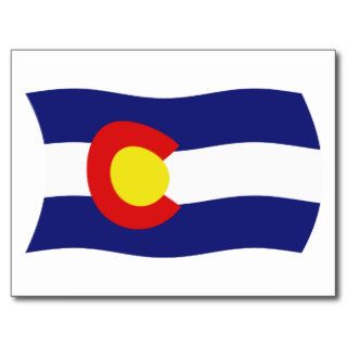 Colorado Flag Postcard