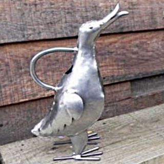 singing duck watering can by country garden gifts