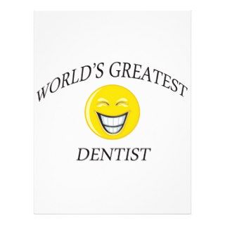 WORLD'S GREATEST DENTIST PERSONALIZED FLYER