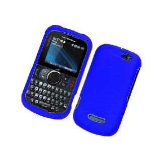 Motorola Clutch+ Clutch Plus i475 Blue Hard Cover Case Cell Phones & Accessories