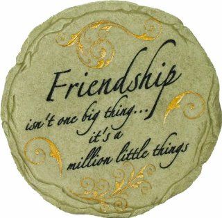 Spoontiques Friendship Stepping Stone  Garden Stones Friendship  Patio, Lawn & Garden