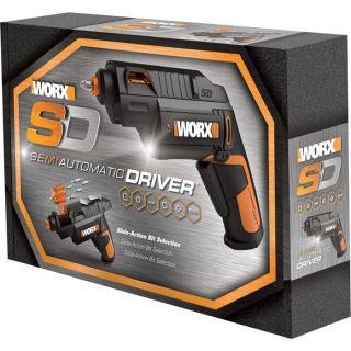 Worx Cordless Semi-Automatic Driver, Model# WX254L  Power Screwdrivers