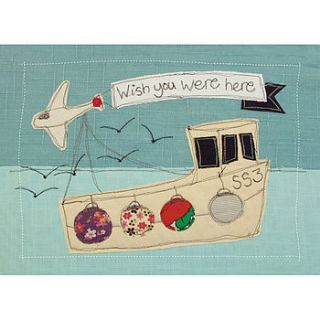 postcards wish you were here by poppy treffry