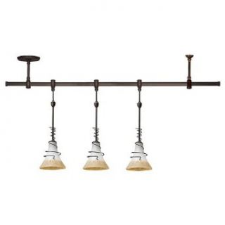 Sea Gull Lighting 94512 71 46" Track Kit 3 Light Saratoga Pendant Rail Kit from Ambiance Transitions Collec, Antique Bronze   Ceiling Pendant Fixtures  