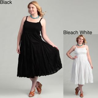 Grace Elements Women's Plus Size Smocked Dress FINAL SALE Grace Elements Dresses