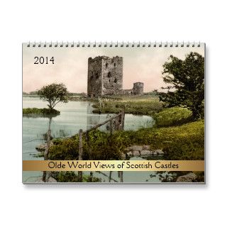 2014 Olde World Views of Scottish Castles Wall Calendars