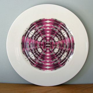 sandwich plates in digi designs by joanna london print decorated ceramics