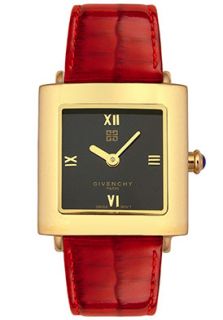 Givenchy EL.LG.G.1.3RED  Watches,Womens  woelitis leather watch Gold, Casual Givenchy Quartz Watches