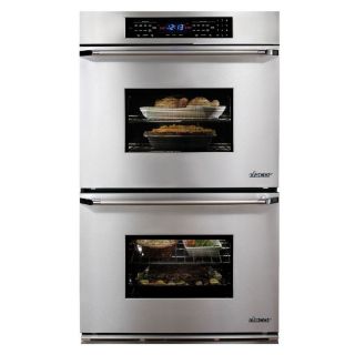 Dacor Self Cleaning Convection Double Electric Wall Oven (Stainless Steel with Chrome Trim) (Common 30 in; Actual 29.875 in)
