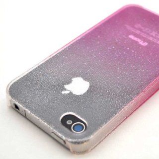 Wydan Pink Clear Water Drop Rain Ultra Hard iPhone 4G 4S Case Cover w Screen Protector Cell Phones & Accessories