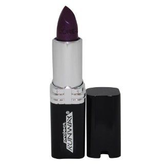 L'oreal Paris Project Runway Lipstick the Mystic's Kiss 486 0.13 Oz  Dark Purple Lipstick  Beauty