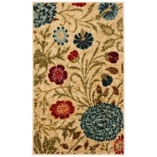 Mohawk Home Bettina 24 in x 40 in Rectangular Beige Transitional Accent Rug