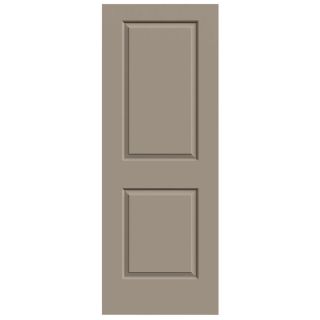 ReliaBilt 28 in x 80 in 2 Panel Square Solid Core Smooth Non Bored Interior Slab Door