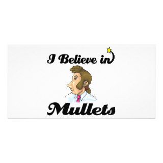 i believe in mullets photo card template