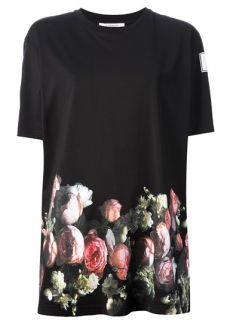 Givenchy Floral Print T shirt