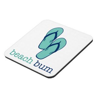 Flip Flops Beach Bum Coasters (set of 6)