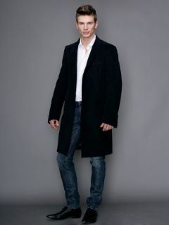 Cotton Moleskin Topcoat by Costume National Homme