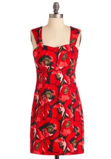 Poppy Chart Hit Dress  Mod Retro Vintage Dresses