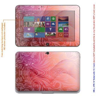 Decalrus   Protective Decal Skin skins Sticker for DELL XPS 10 Tablet with 10.1" screen (IMPORTANT Must view "IDENTIFY" image for correct model) case cover wrap XPS10tab 493 Computers & Accessories