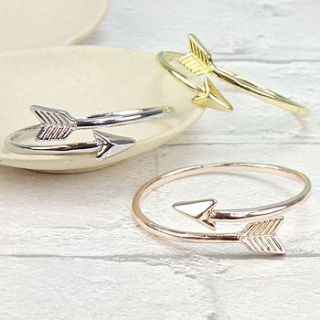 arrow bangle by lisa angel