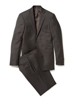 Tonal Plaid Suit by Calvin Klein White Label