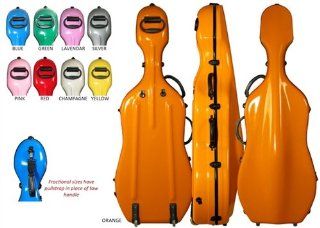 Core CC4300 Fiberglass Cello Case 4/4   Black Sparkle Musical Instruments