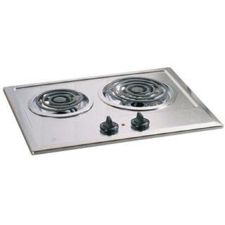 GE Electric Cooktop (Stainless Steel) (Common 21 in; Actual 21.25 in)