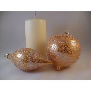 christmas baubles in honeycomb glass by lindsay interiors