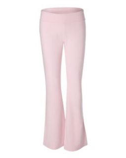 Bella Ladies 8 oz. Cotton/Spandex Fitness Pant   PINK   S Brown Yoga Pants Women Clothing