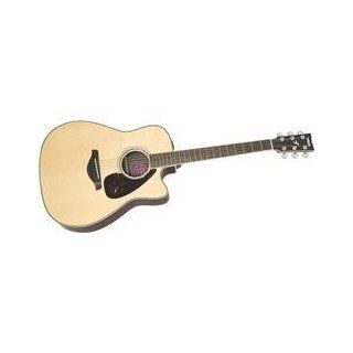 Yamaha FGX730SCA Acoustic Electric Guitar Musical Instruments