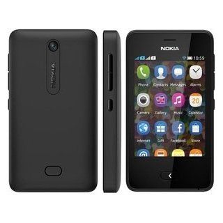 Nokia Asha 501 Unlocked GSM Cell Phone   Black Cell Phones & Accessories