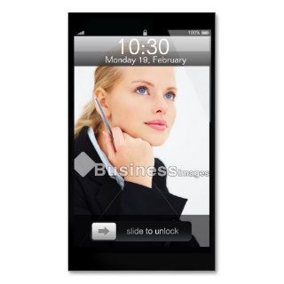 Professional Customizable iPhone Design Business Card