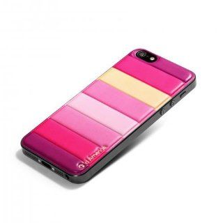 id America CSIA502 PNK Cushi Stripe for iPhone 5   Retail Packaging   Pink Cell Phones & Accessories