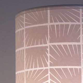 sunset strip tall lampshade by helen rawlinson