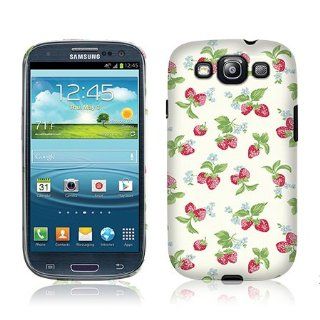 TaylorHe Cute Floral Texture Vintage Style Samsung Galaxy S3 Siii i9300 Hard Case Printed Samsung Galaxy S3 Siii i9300 Cases UK MADE All Around Printed on Sides 3D Sublimation Highest Quality Cell Phones & Accessories