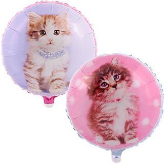 Party Destination 158194 rachaelhale Glamour Cats Foil Balloon   Childrens Party Balloons