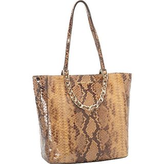 MICHAEL Michael Kors Harper Large N/S Tote   Sahara Python