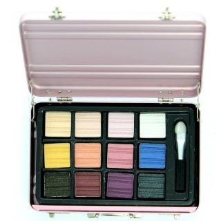 MARKWINS Just In Case Eyeshadows with Briefcase   Pink Case Health & Personal Care