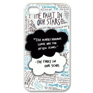 The Fault in Our Stars Art Painting iPhone 4 4S Perfect Color Match Cover Case for Fans Cell Phones & Accessories