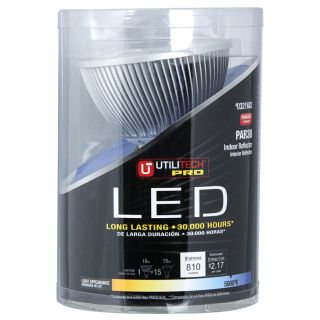 Utilitech 18 Watt (75W Equivalent) Par 38 Daylight Indoor LED Flood Light Bulb