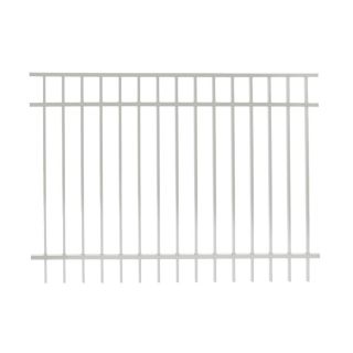 Ironcraft Powder Coated Aluminum Fence Panel (Common 52 in x 71.5 in; Actual 52 in x 71.5 in)