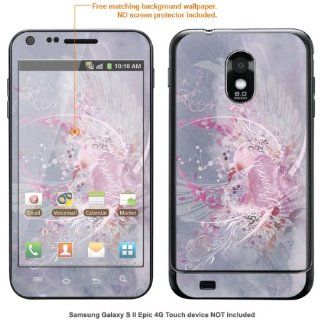 Protective Decal Skin STICKER for Sprint Galaxy S II Epic 4G Touch case cover Epic4GTouch 495 Cell Phones & Accessories