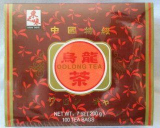 Oolong Tea Box (100 Tea Bags)   7 Oz.  Grocery Tea Sampler  Grocery & Gourmet Food