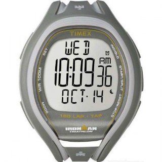 TIMEX Ironmen Triathlon TapScreen Mens Digital Sport Watch Grey Rubber T5K507DH Watches