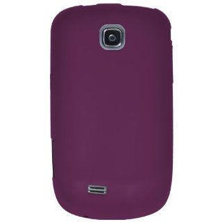 Amzer Silicone Skin Jelly Case for Samsung Dart SGH T499   Purple   1 Pack   Case Cell Phones & Accessories