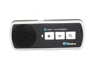 BluAce BA 508 TTS Bluetooth v2.0 + EDR Handsfree Speakerphone w/Text to Speech Caller ID Electronics